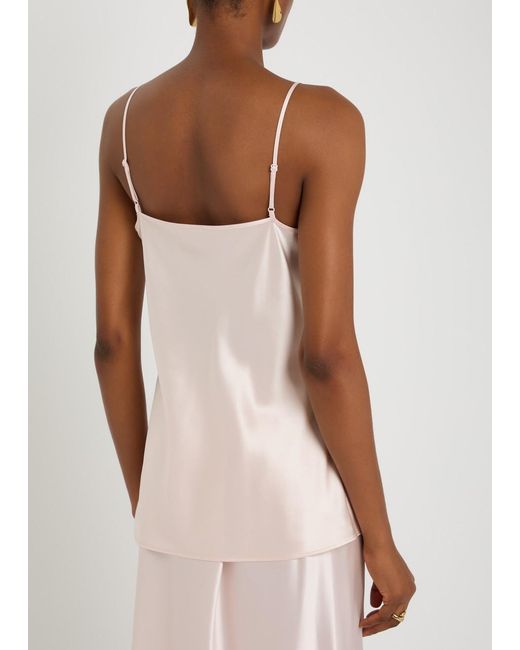 Joseph Pink Clea Silk Top