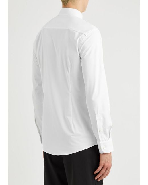 Eton of Sweden White Stretch-jersey Shirt for men