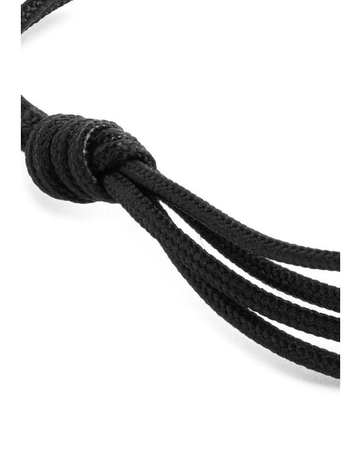 Aliita Metallic Mini Corazon Brillante Embellished Cord Bracelet