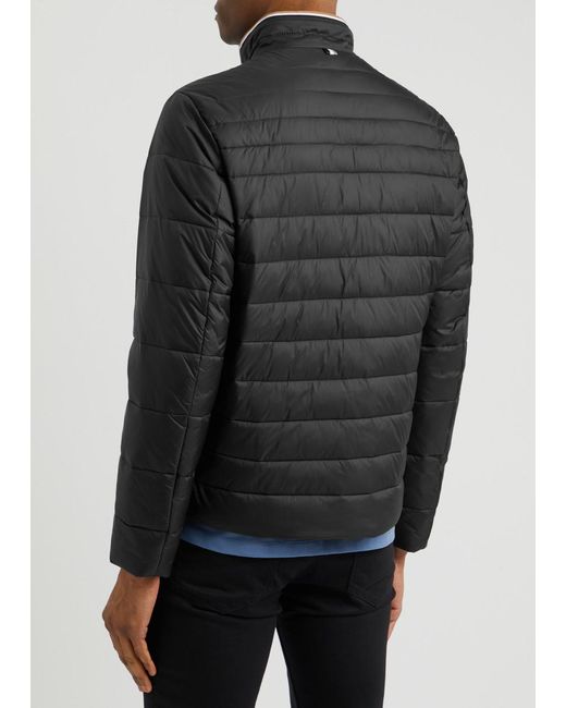 Boss Black Logo Quilted Shell Jacket for men