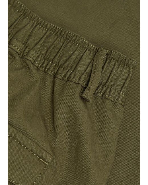 Oliver Spencer Green Ashdown Straight-Leg Cotton Trousers for men