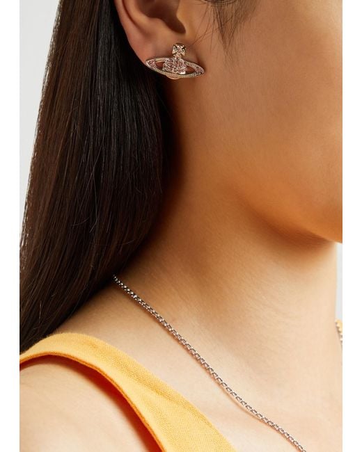 Vivienne westwood orb stud earrings online
