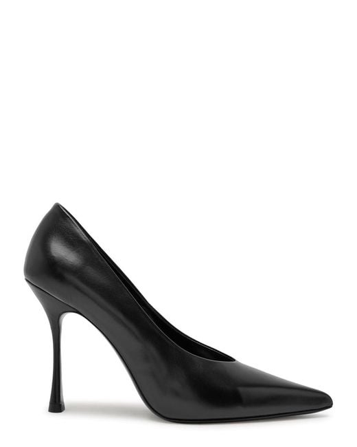 Jude Black Kiss 105 Leather Pumps