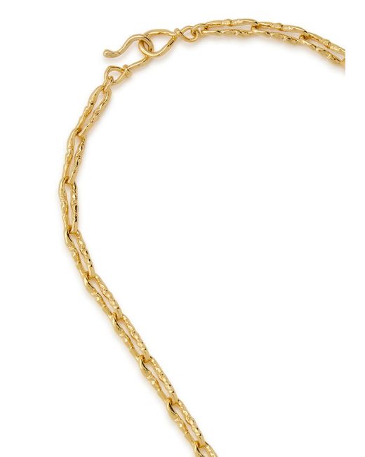 Alexis Metallic Angelfish 14Kt-Plated Necklace