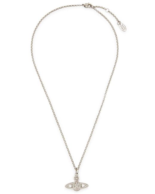 Vivienne Westwood Mini Bas Relief Orb Necklace in Metallic | Lyst UK