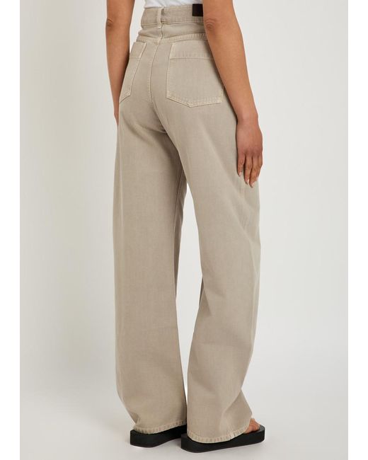 Lemaire Natural Barrel-Leg Jeans