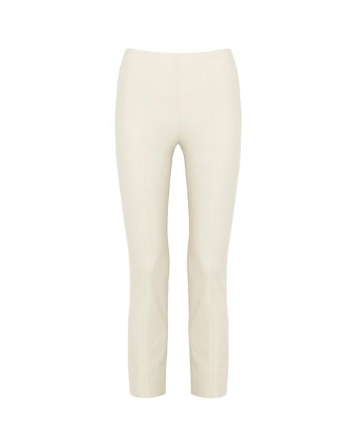 Vince Natural Off- Stretch-Jersey Trousers