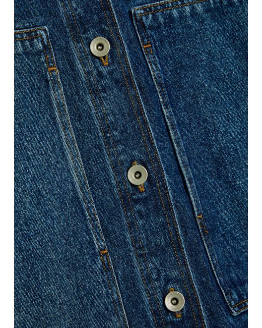 Studio Nicholson Blue Regen Overshirt