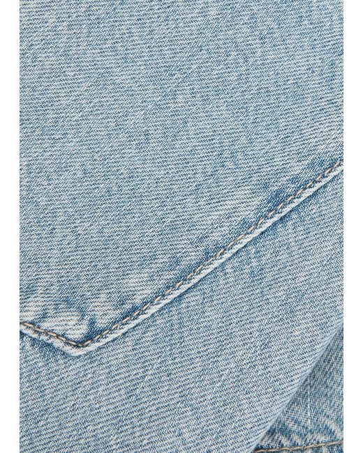 Rag & Bone Blue Ultra Featherweight Nolan Denim Shorts