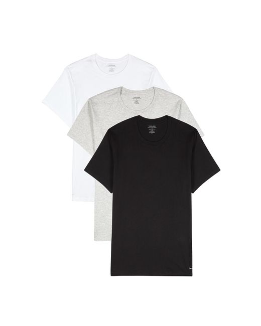 Calvin Klein Black Cotton-Jersey T-Shirt for men