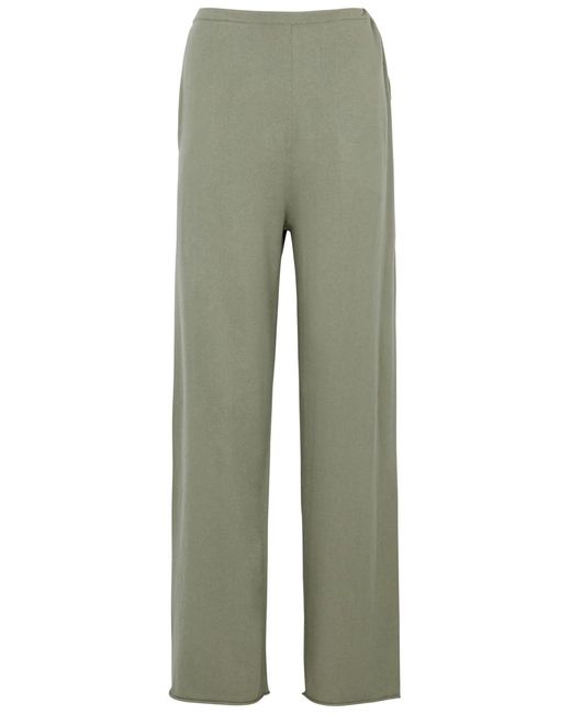 Extreme Cashmere Green N°278 Judo Cotton-blend Sweatpants