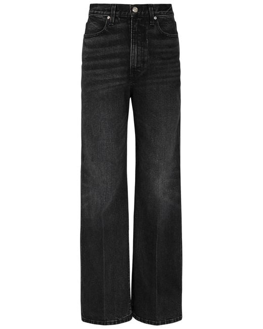 RÙADH Black The Quin Straight-Leg Jeans