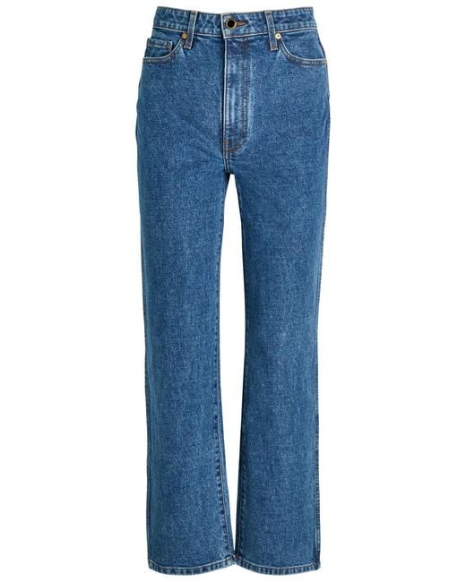 Khaite Blue Danielle Jeans
