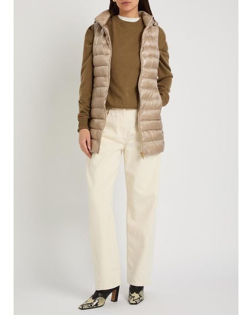 Herno Natural Hooded Shell Gilet