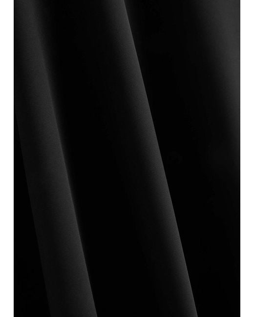 Odd Muse Black Ultimate Muse Strapless Twill Maxi Dress