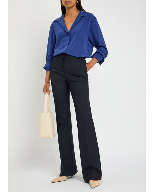Joseph Blue Tafira Gabardine Trousers