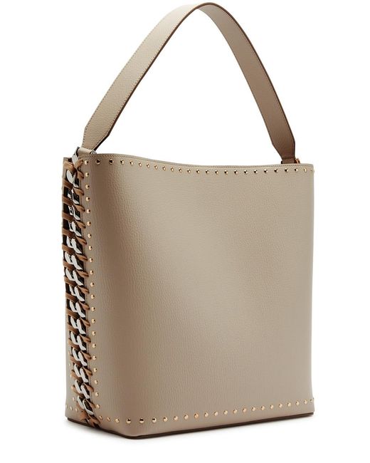 Stella McCartney Natural Frayme Faux Leather Tote