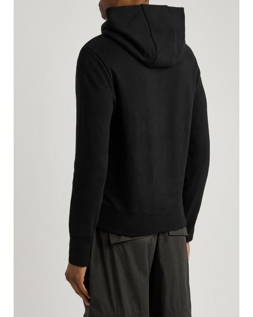Moncler Black Sweatshirt With Logo for men
