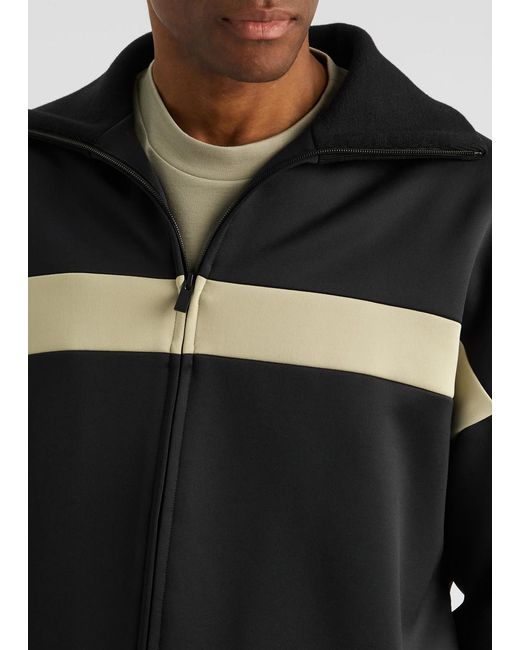 Fear Of God Black Striped Jersey Track Jacket for men