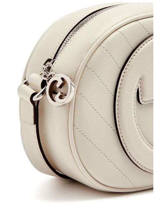 Gucci White Blondie Leather Cross-body Bag