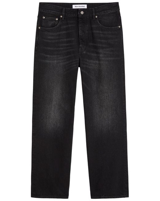 Won Hundred Blue Genoa Straight-Leg Jeans for men