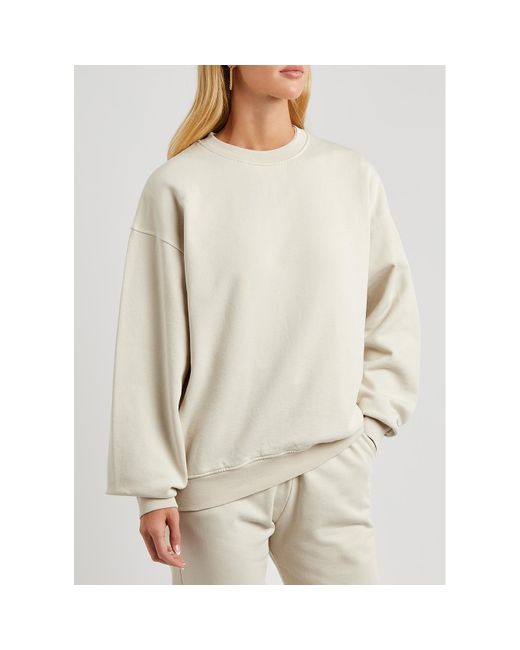 COLORFUL STANDARD White Cotton Sweatshirt
