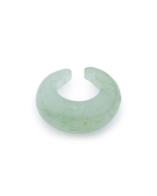 Luminous 27 Green Criolla Stone Ear Cuff