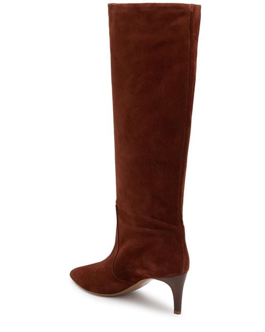 Paris Texas Brown 60 Suede Knee-high Boots