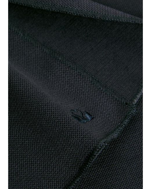 Spense Black Court Piqué Ponte Mini Tennis Skirt