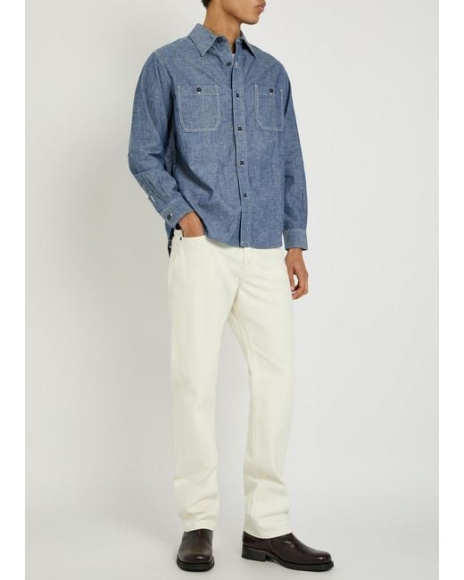 Blue Blue Japan Blue Denim Work Shirt for men
