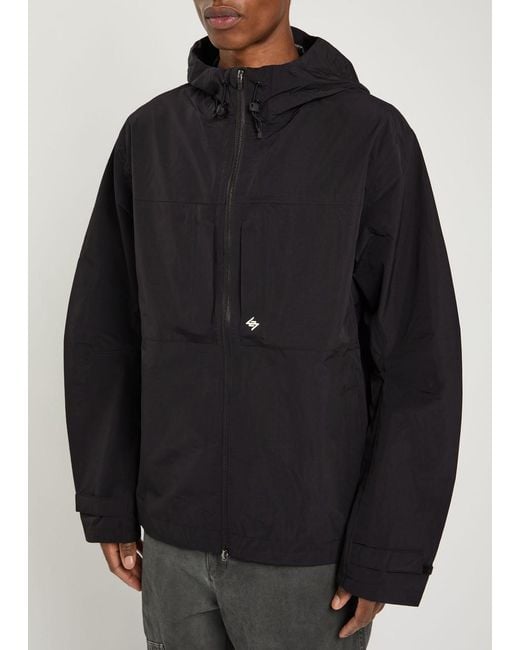Represent Black 274 Hooded Shell Jacket for men