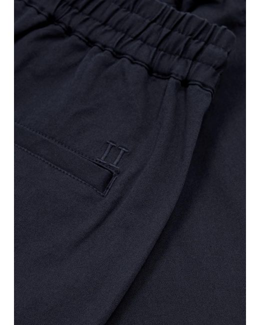 Les Deux Blue Otto Stretch-Cotton Shorts for men