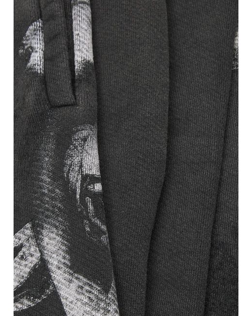 Off-White c/o Virgil Abloh Gray S. Matthew Printed Cotton Sweatpants for men