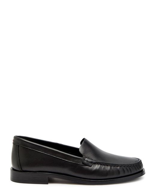 Aeyde Black Arthur Leather Loafers