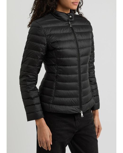 Moncler Black Igelle Quilted Shell Jacket