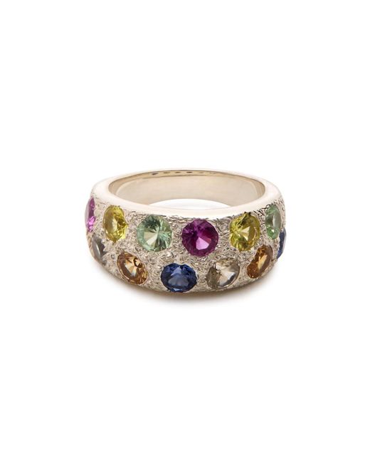 Bleue Burnham White The Riviera Sterling Ring