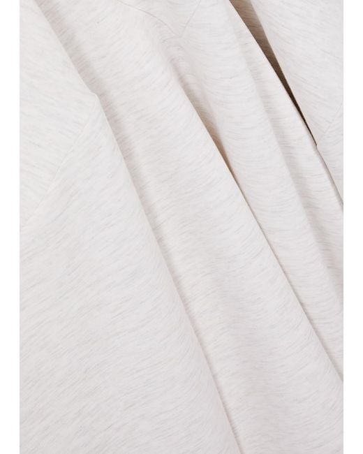 Varley White Betsy Stretch-jersey Sweatshirt