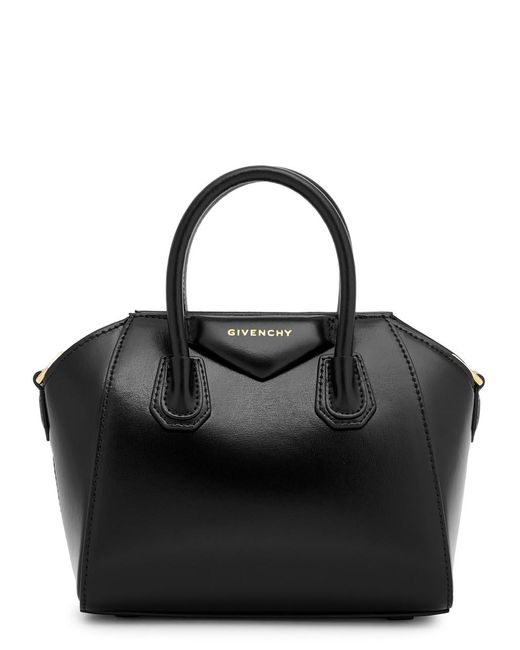 Givenchy Black Antigona Toy Leather Top Handle Bag