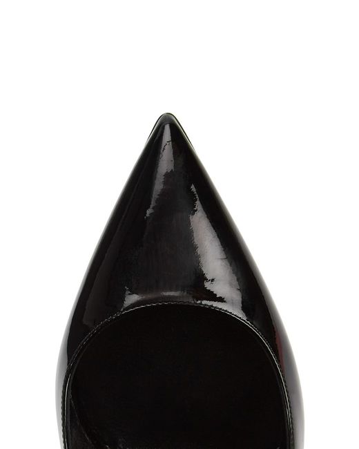Saint Laurent Black Opyum 85 Patent Leather Pumps