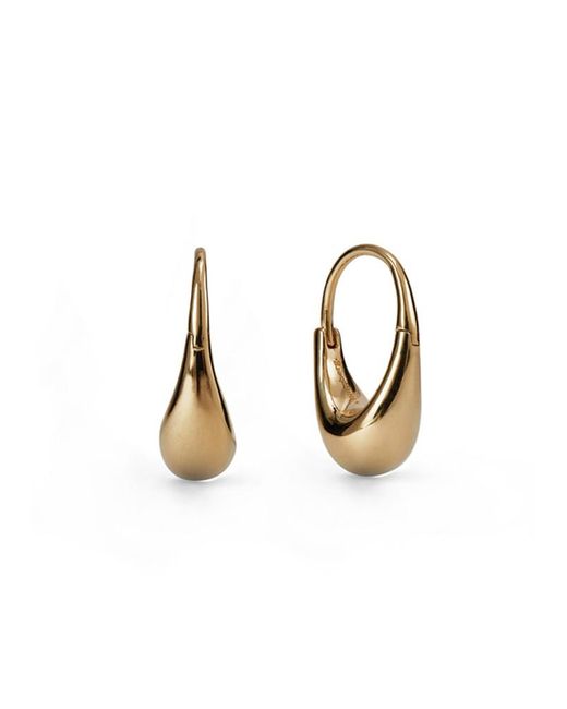 Otiumberg Metallic Roscida 14kt Vermeil Hoop Earrings