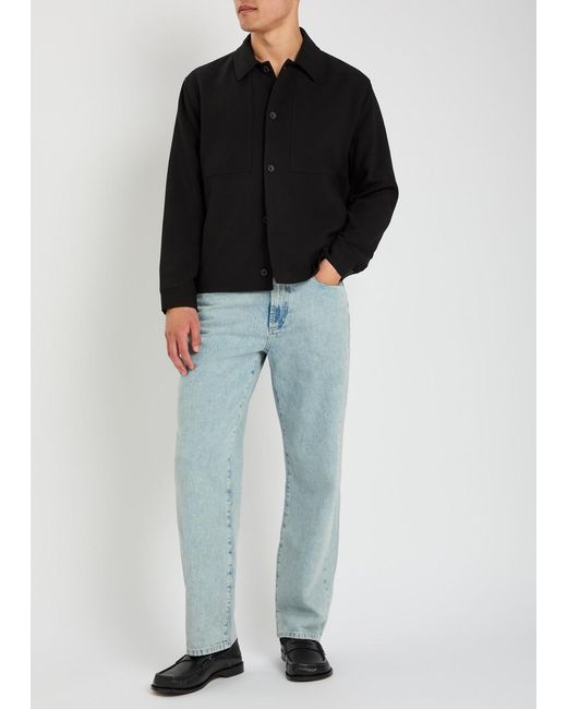 MKI Miyuki-Zoku Blue Classic Straight-Leg Jeans for men