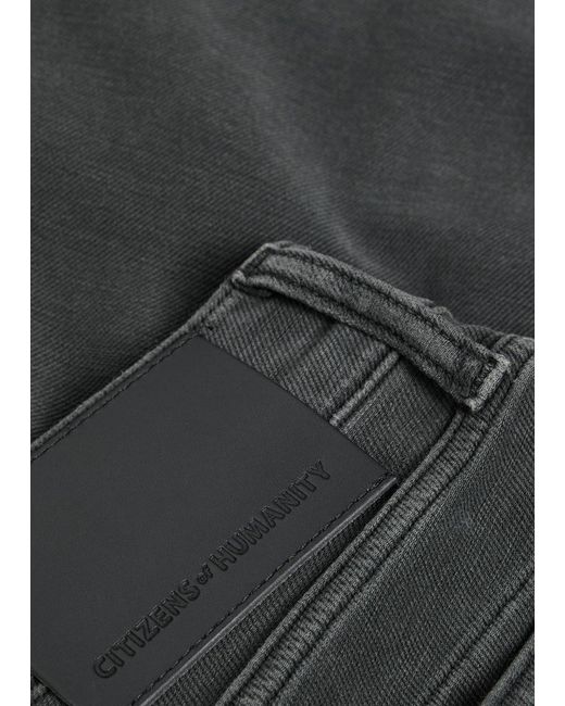 Citizens of Humanity Gray Adler Slim-Leg Jeans for men