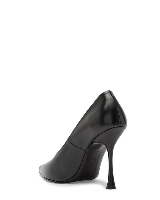 Jude Black Kiss 105 Leather Pumps