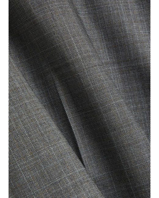 Paul Smith Gray Tailored Slim Tapered-Leg Wool Trousers for men