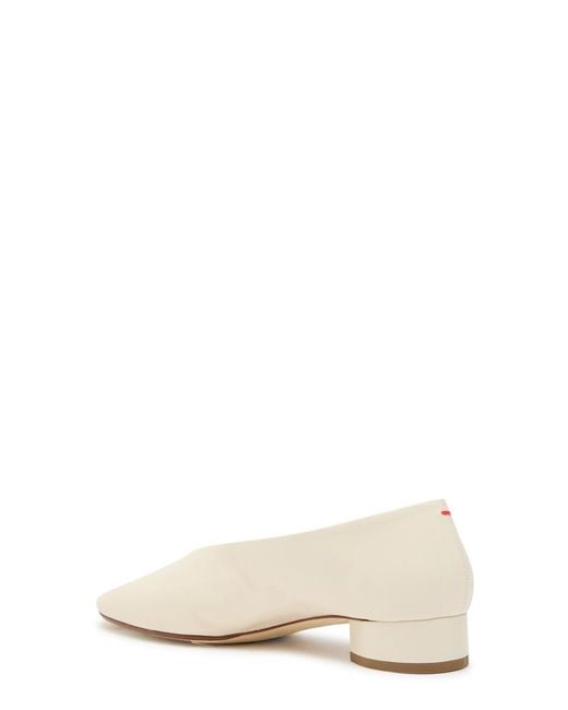 Aeyde Natural Delia 20 Leather Pumps