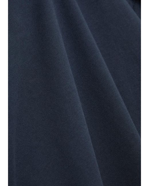 Drake's Blue Hiking Cotton T-Shirt for men