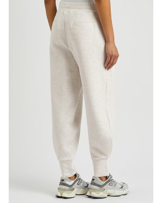 Varley White The Relaxed Pant Stretch-jersey Sweatpants