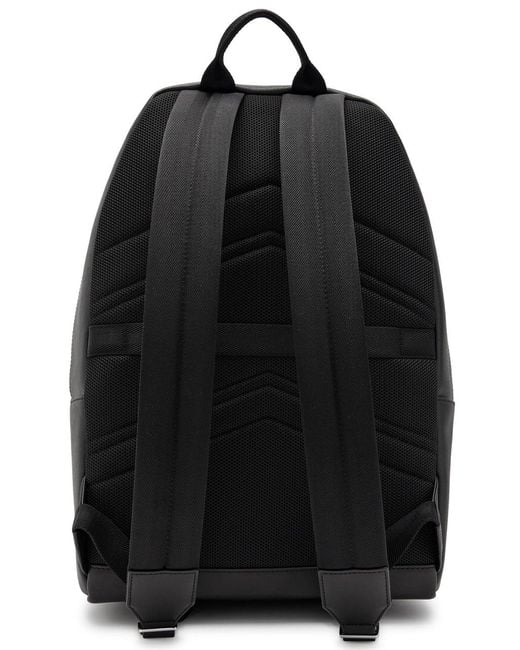 Boss Black Northon Logo Saffiano Leather Backpack for men