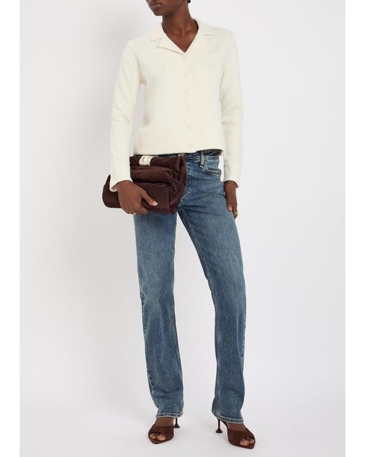 Rag & Bone Blue Sutton Slim Straight-Leg Jeans