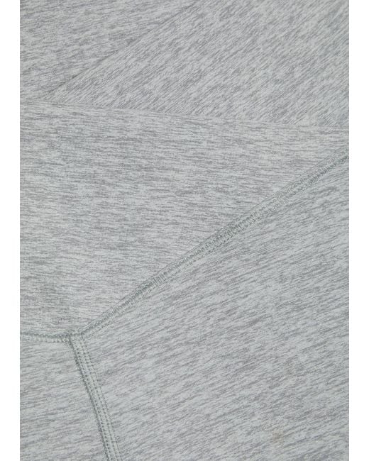 vuori Gray Elevation Rhythm Flare Stretch-Jersey Legging